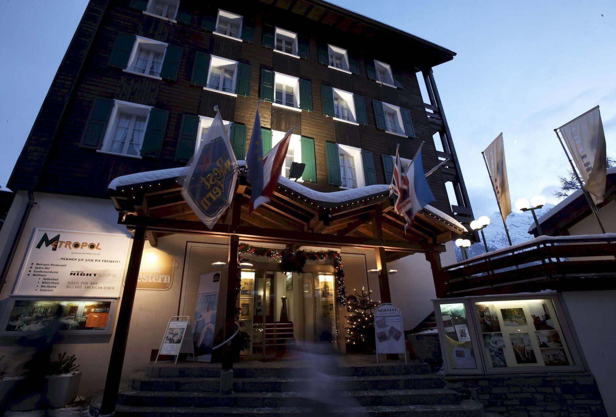 Hotel Metropol Saas-Fee Zewnętrze zdjęcie